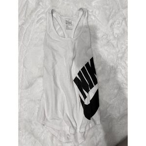 Nike white tank top